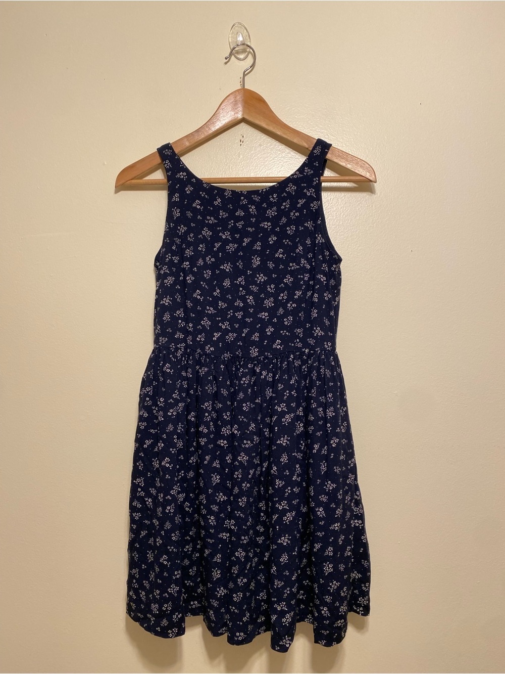 Polo by Ralph Lauren Navy Floral Sundress. Size 12